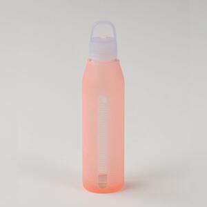 Lululemon H2Om Glass Water Bottle Pink 22 oz